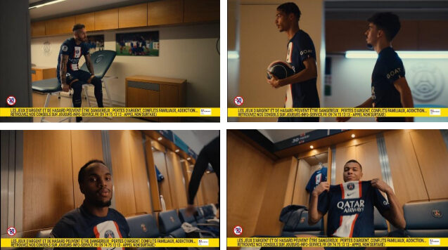[FDJ] ParionsSport présente sa nouvelle campagne de  prévention réalisée avec le Paris Saint-Germain