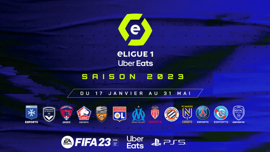 [Uniteam x LFP] UniTeam accompagne la LFP pour une septième saison d’eLigue 1 Uber Eats sur FIFA 23 !
