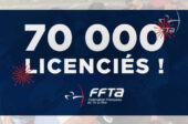 [FFTA] FFTA a dépassé le seuil des 70 000 licenciés