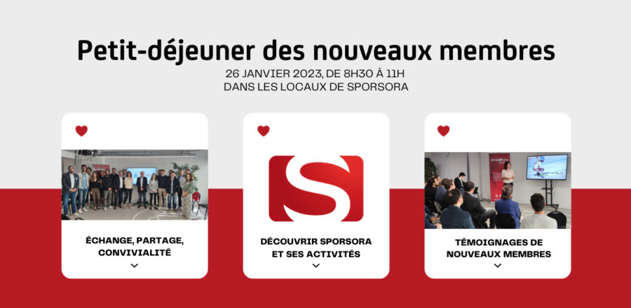 Petit-déjeuner des nouveaux membres 