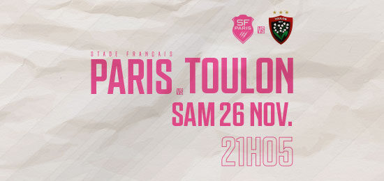 [STADE FRANCAIS x RCT] Remise en jeu du Trophée Christophe Dominici