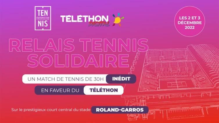 [FTT] La FFT se mobilise pour le Téléthon !