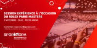Session Expérience à l'occasion du Rolex Paris Masters