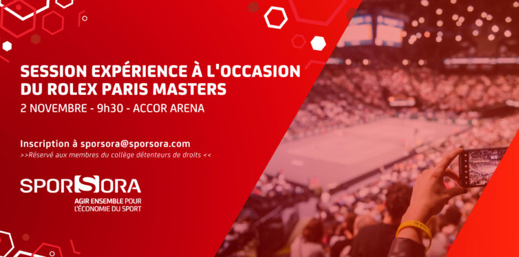 Session Expérience à l'occasion du Rolex Paris Masters