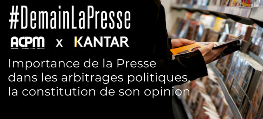 [KANTAR] #DemainLaPresse nouvelle étude : Les JO*, le Sport et la Presse.