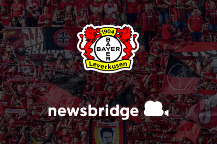 [NEWSBRIDGE] Le Bayer 04 Leverkusen s'engage avec Newsbridge pour déployer son Media Hub