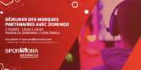 Déjeuner du collège des marques partenaires avec Domingo