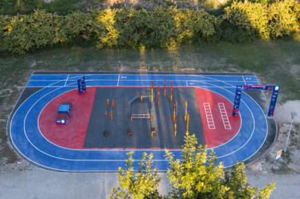 FDJ poursuit son engagement en faveur du sport pour tous avec l’installation d’équipements sportifs à Montargis