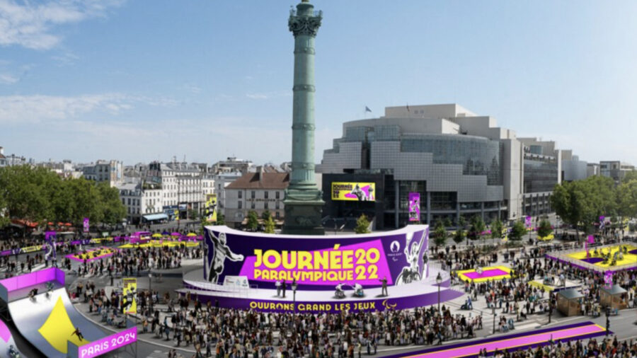 Le 8 octobre, pour la première Journée Paralympique, les Jeux Paralympiques s’emparent de la Bastille