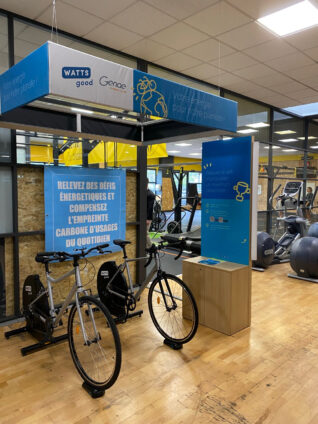 Inauguration du premier corner dédié à une expérience de Green Fitness