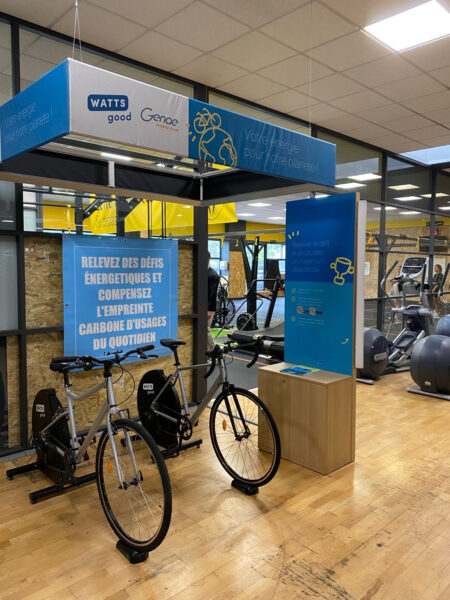 Inauguration du premier corner dédié à une expérience de Green Fitness