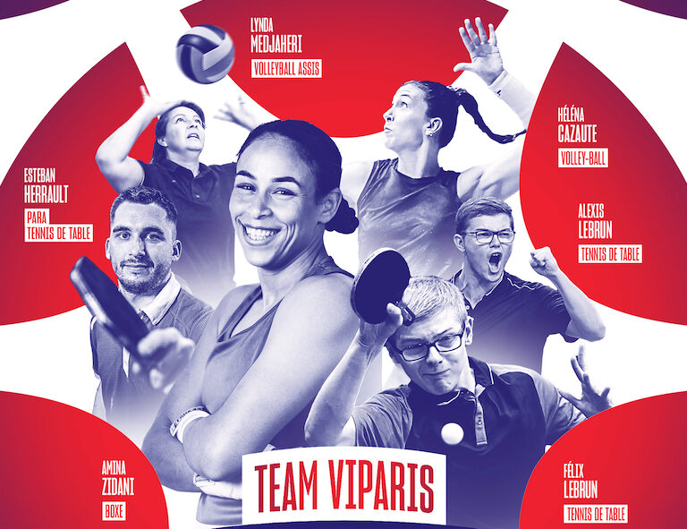 [Viparis] Viparis, Supporteur Officiel de Paris 2024, dévoile sa Team de six athlètes Olympiques et Paralympiques