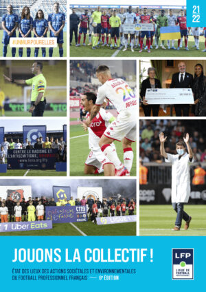 6E ÉDITION DE "JOUONS LA COLLECTIF !" : LA LFP ET LES CLUBS DE LIGUE 1 UBER EATS ET LIGUE 2 BKT UNIS ET SOLIDAIRES