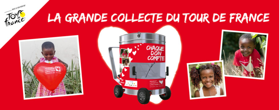 LA GRANDE COLLECTE DU TOUR DE FRANCE 2022 PAR Mécénat Chirurgie Cardiaque