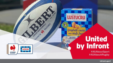 Accompagné d’Infront, Lustucru devient Fournisseur Officiel de France Rugby