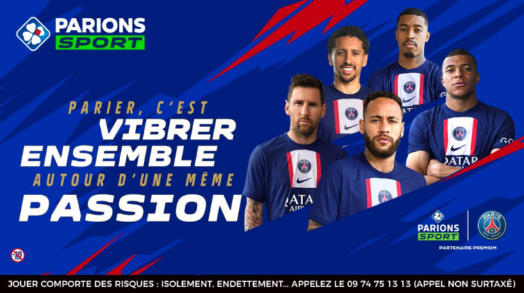 Le Paris Saint-Germain et ParionsSport / FDJ partenaires pour les trois prochaines saisons