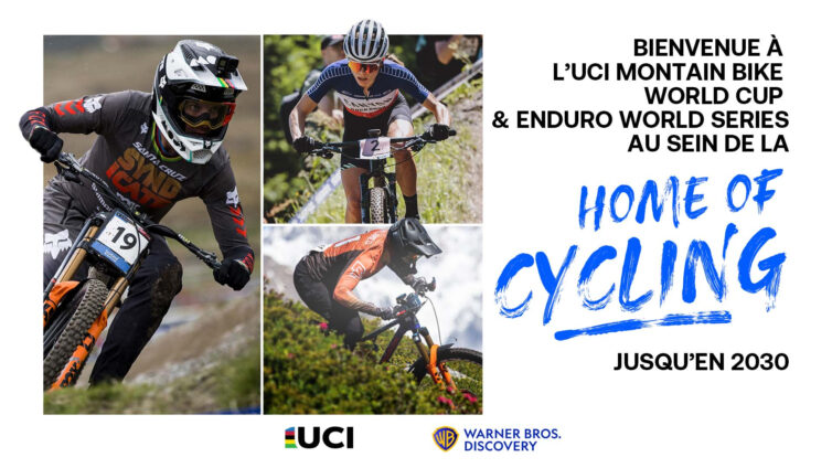 WARNER BROS. DISCOVERY ET L'UCI ÉTENDENT LEUR PARTENARIAT AUTOUR DE LA COUPE DU MONDE MOUNTAIN BIKE UCI