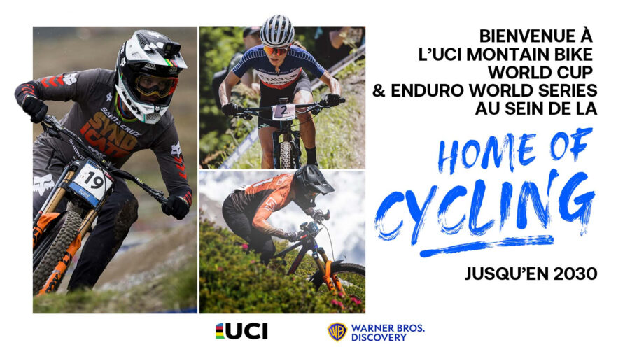 WARNER BROS. DISCOVERY ET L'UCI ÉTENDENT LEUR PARTENARIAT AUTOUR DE LA COUPE DU MONDE MOUNTAIN BIKE UCI