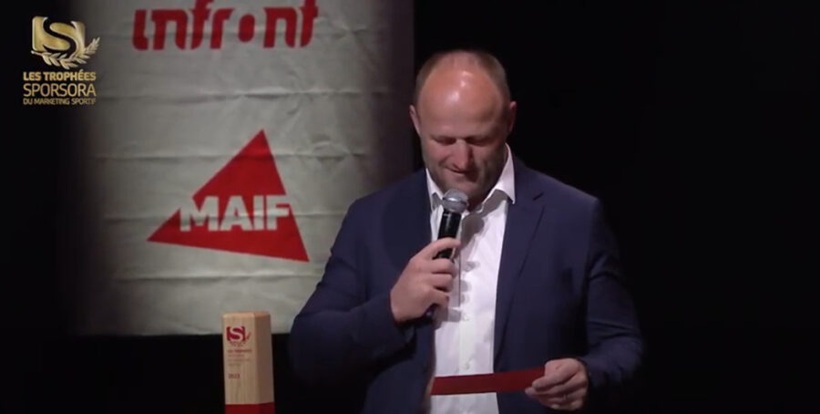 TSMS 22 - Caisse d'épargne, Lauréat de la catégorie "Sponsor de l'année" parrainée par Infront
