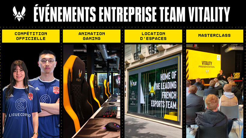 MARQUE EMPLOYEUR & TEAM BUILDING GRÂCE AU GAMING AVEC  TEAM VITALITY, LE 1ER CLUB D’ESPORT EN FRANCE