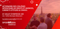 AFTERWORK des collèges détenteurs de droits et agences, cabinets d'étude & conseil