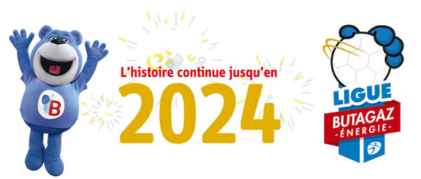 BUTAGAZ ET LA LIGUE FÉMININE DE HANDBALL PROLONGENT LEUR PARTENARIAT JUSQU’EN 2024 !