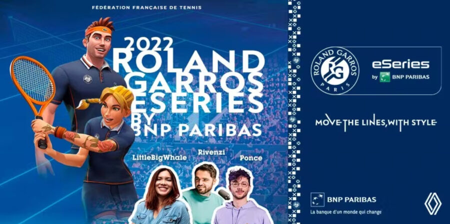 La FFT est pleinement engagée dans l’esport en organisant les Roland-Garros eSeries by BNP Paribas