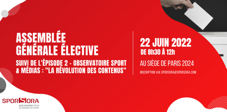 Assemblée Générale élective et Observatoire Sport et Médias