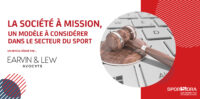 La société à mission, un modèle à considérer dans le secteur du sport