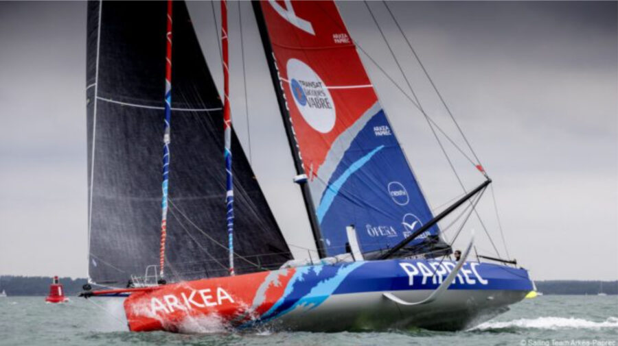 OC SPORT PEN DUICK organisateur du tour du monde ultime en solitaire annonce la signature de Arkéa en tant que partenaire titre de la course