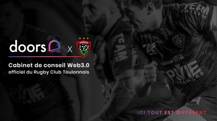 LE RUGBY CLUB TOULONNAIS (RCT) est accompagné par doors3 DANS SA STRATÉGIE WEB3.0.