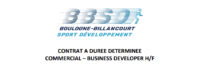 La SCIC Boulogne-Billancourt Sport Développement recrute un commercial - Business developper H/F en CDD