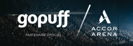 l'accor arena annonce son nouveau partenaire officiel : gopuff