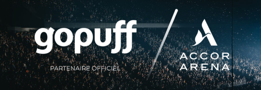 l'accor arena annonce son nouveau partenaire officiel : gopuff
