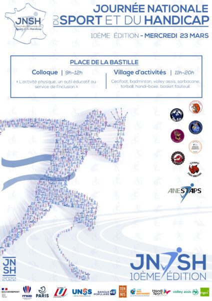 l'anestaps organise la 10ème édition de la Journée nationale du sport et du handicap