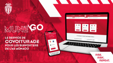 stadiumgo accompagne l'as monaco dans le lancement de leur plateforme de covoiturage pour les supporters du club