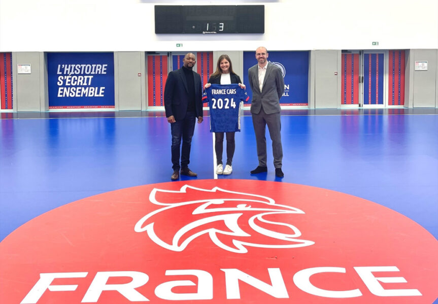 La FÉDÉRATION FRANÇAISE DE HANDBALL annonce France Cars en tant que nouveau partenaire du handball français