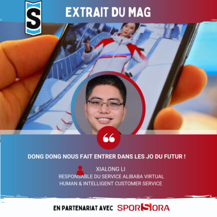 [Sport Stratégies] EXTRAIT DU MAG : «  DONG DONG NOUS FAIT ENTRER DANS LES JO DU FUTUR ! »
