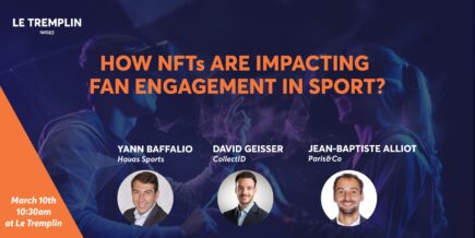 Le Tremplin organise une conférence avec des intervenants de Havas Sports et de CollectID