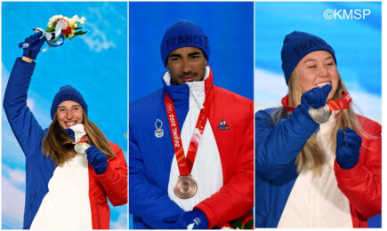 FDJ félicite les athlètes de l’équipe de France Olympique et de la FDJ Sport Factory à Pékin !