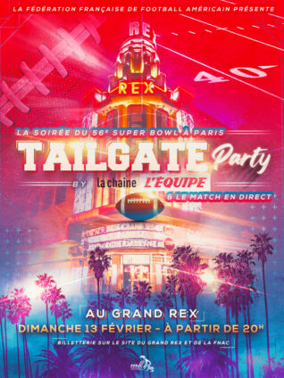 COM'OVER ACCOMPAGNE LA FFFA POUR L'ORGANISATION DE LA TAILGATE PARTY BY LA CHAINE L'ÉQUIPE