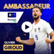 OLIVIER GIROUD devient ambassadeur Rematch !