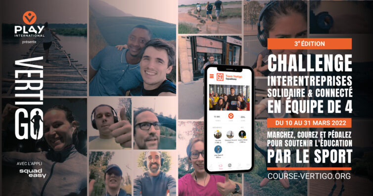 PLAY INTERNATIONAL organise un challenge interentreprises, solidaire et connecté