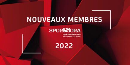 Les nouveaux membres SPORSORA en 2022