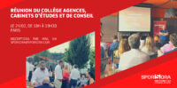 Réunion du collège des agences, cabinets d’études et de conseil