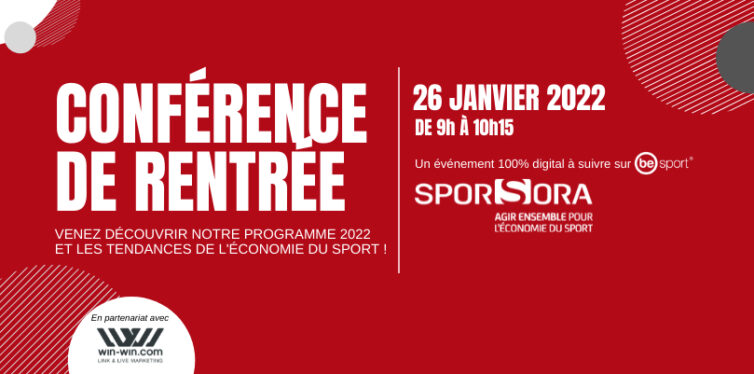 Conférence de rentrée SPORSORA 2022