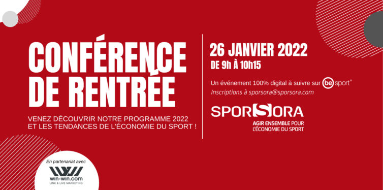 Conférence de rentrée SPORSORA 2022