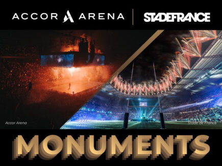 Le Stade de France et l'Accor Arena créent "MONUMENTS"