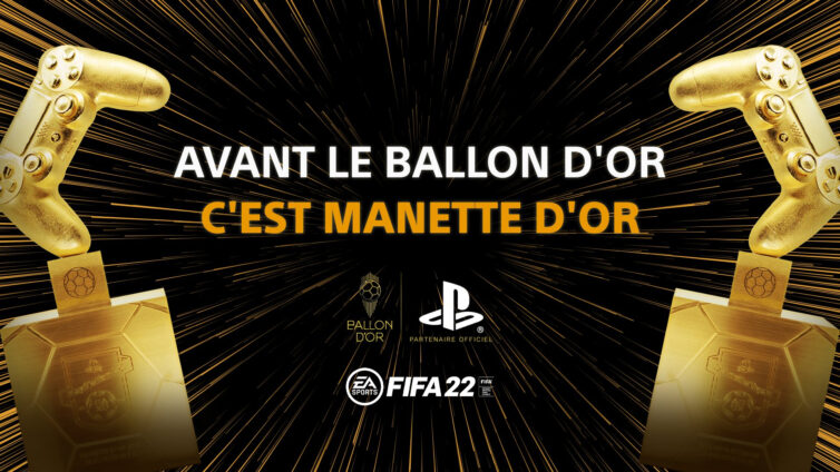 Manette d'or Playstation: La Grande finale retransmise sur Twitch en marge du Ballon d'or
