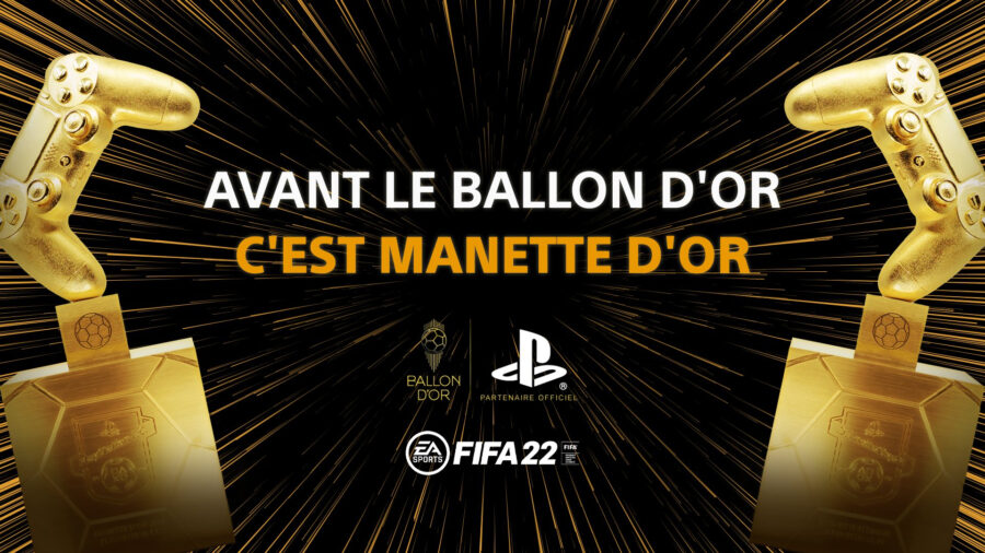 Manette d'or Playstation: La Grande finale retransmise sur Twitch en marge du Ballon d'or
